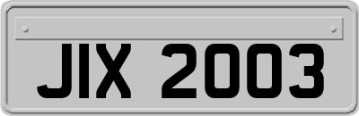 JIX2003