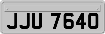 JJU7640