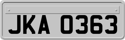 JKA0363