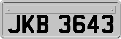 JKB3643