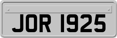 JOR1925