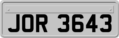 JOR3643