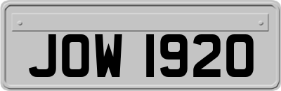 JOW1920
