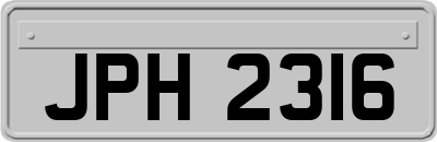 JPH2316