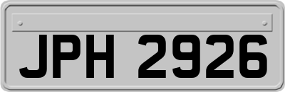 JPH2926