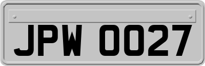 JPW0027