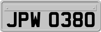 JPW0380