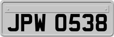 JPW0538