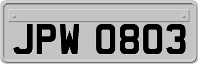 JPW0803