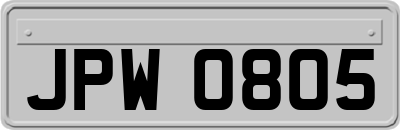 JPW0805