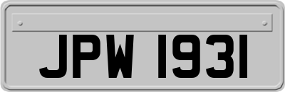 JPW1931