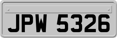 JPW5326