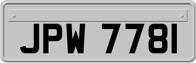JPW7781