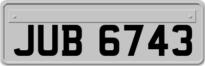 JUB6743