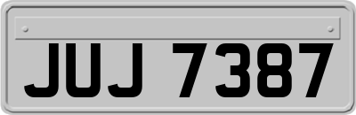 JUJ7387