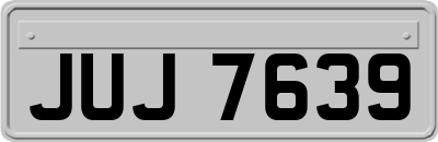 JUJ7639