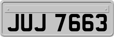 JUJ7663