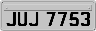 JUJ7753