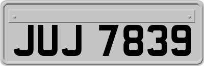 JUJ7839