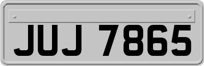 JUJ7865