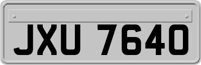 JXU7640