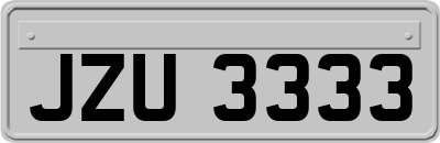 JZU3333