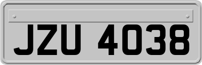 JZU4038