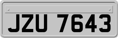 JZU7643