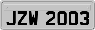 JZW2003