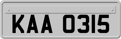 KAA0315
