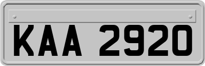 KAA2920