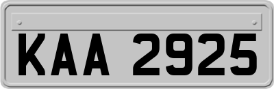 KAA2925