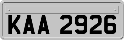 KAA2926