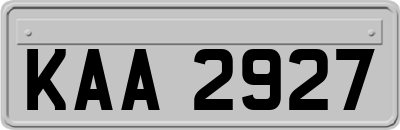 KAA2927