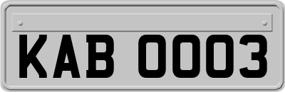 KAB0003