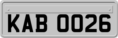 KAB0026