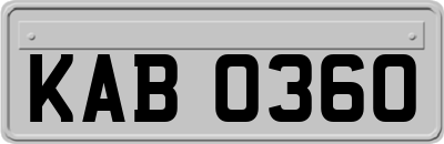 KAB0360