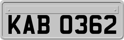 KAB0362