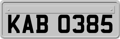 KAB0385