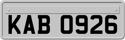 KAB0926