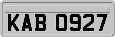 KAB0927