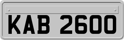KAB2600
