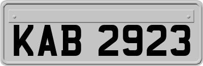 KAB2923