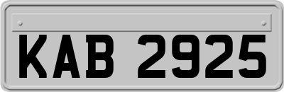 KAB2925