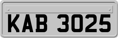 KAB3025