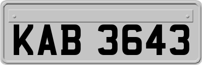 KAB3643