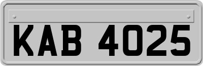 KAB4025