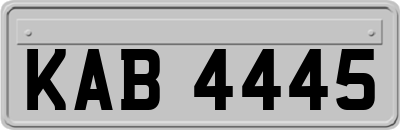 KAB4445