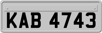 KAB4743