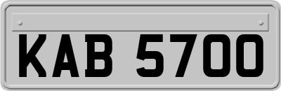 KAB5700